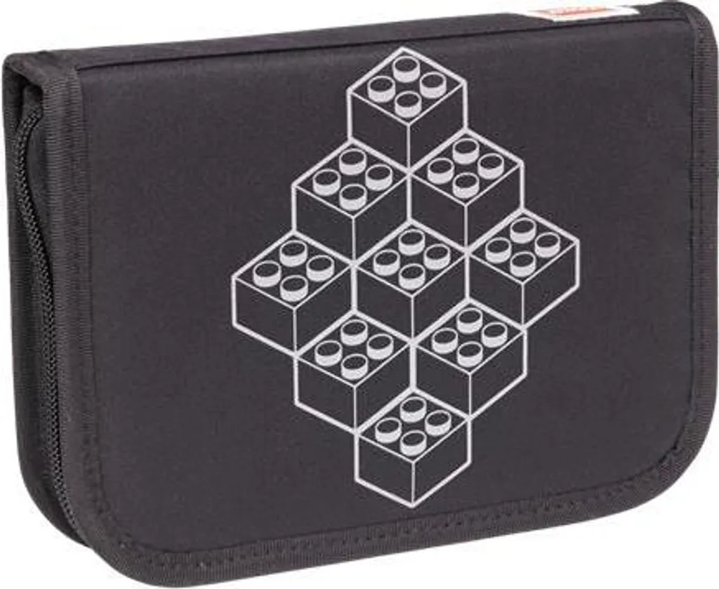 Astuccio per matite pieno di "mattoncini", nero, LEGO 20085-2511