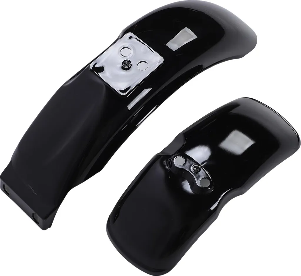 Garde-boue noir brillant robuste pour Monkey Z50 et Z110 en ABS renforcé