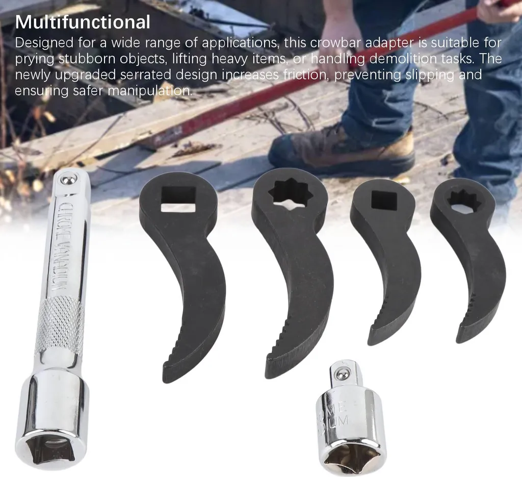 Solution pour écrous difficiles : Adaptateur pied-de-biche 1/2 3/8 et boîte - 15