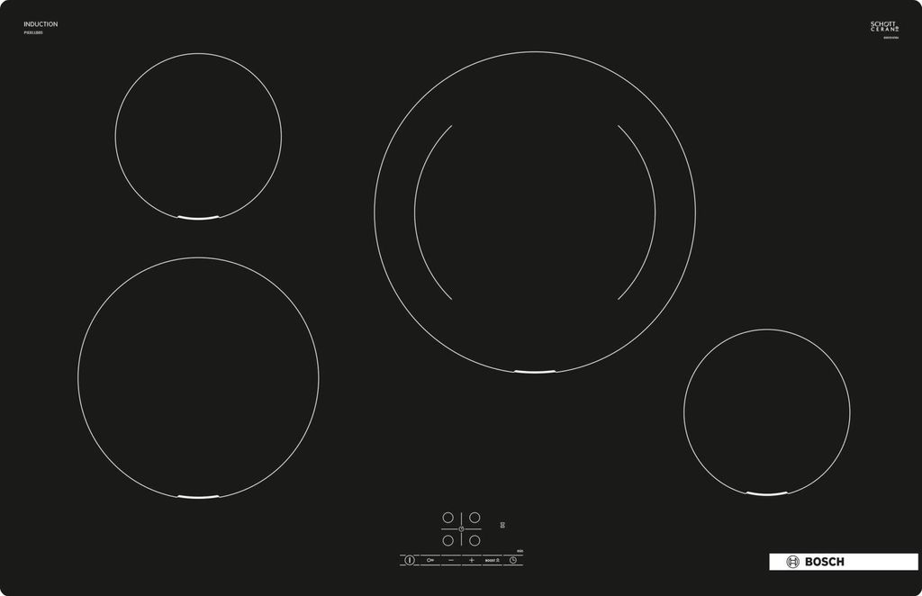 Bosch PIE811BB5E Induktionskochfeld autark