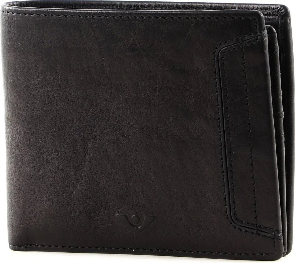 Porte-monnaie compact VOi Dakota Nils noir idéal pour voyage et ville