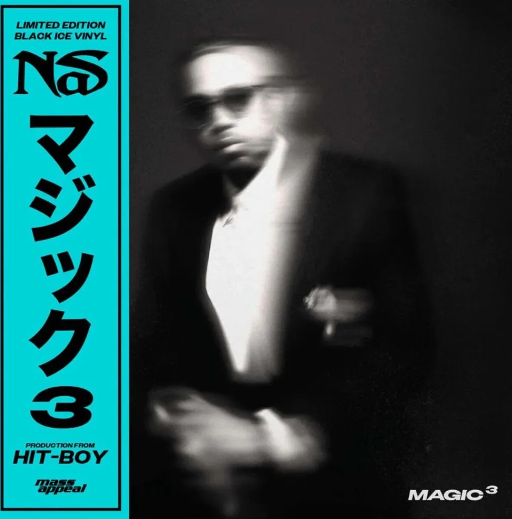 Vinyle Nas Magic 3 Black Ice 2 LP pour Platine et Collection Rap