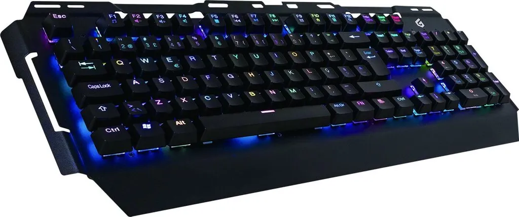 Conceptronic Clavier Gaming RGB PT Blue Switches Mécaniques Haute Qualité