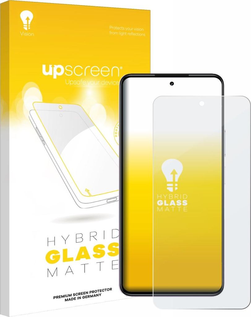upscreen Entspiegelungs Schutzglas für realme P4x Schutzfolie Panzer Folie Glas Display Schutz matt