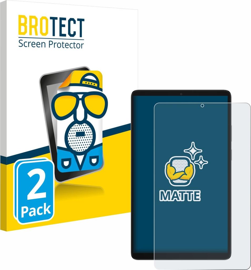 2x BROTECT Schutzfolie für Samsung Galaxy Tab A11 8.7" Displayschutz Displayschutzfolie Folie Matt Entspiegelungsfolie