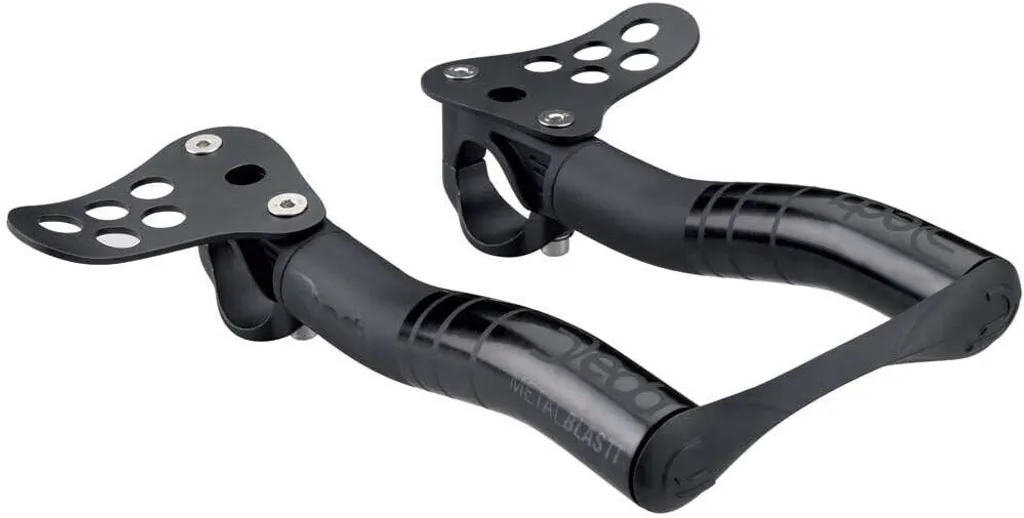 Prolongateur pour Triathlon Deda Metal Blast Noir 165mm Guidon 31,7mm