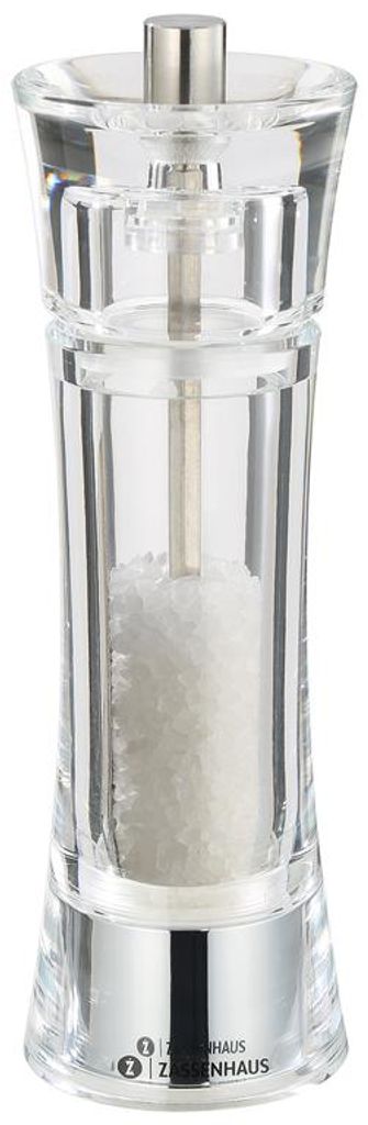 Zassenhaus Aachen, Mlýnek na sůl, Nerezová ocel, Průhledná, Obrázek produktu 
