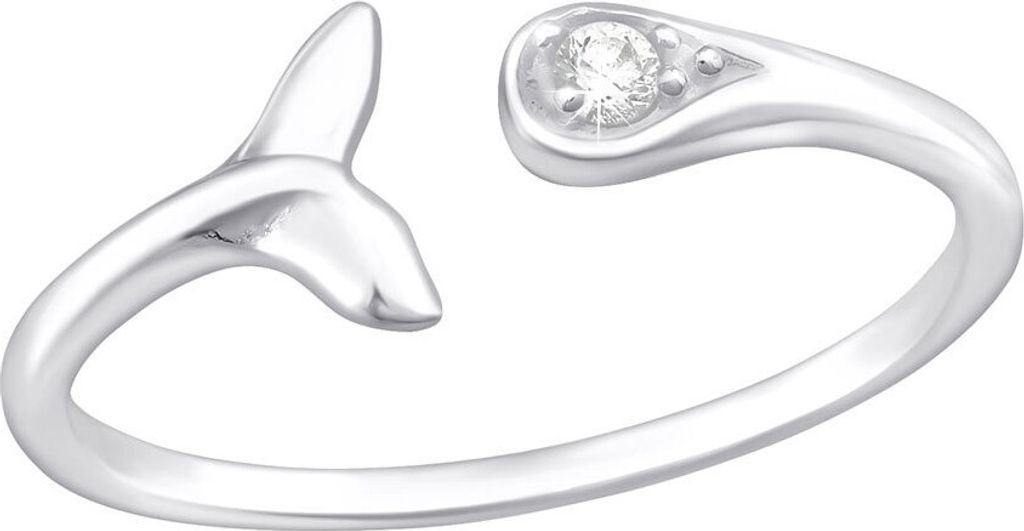 Ring Walflosse Silber 925 52 (16.5 mm Ø) Produktbild 