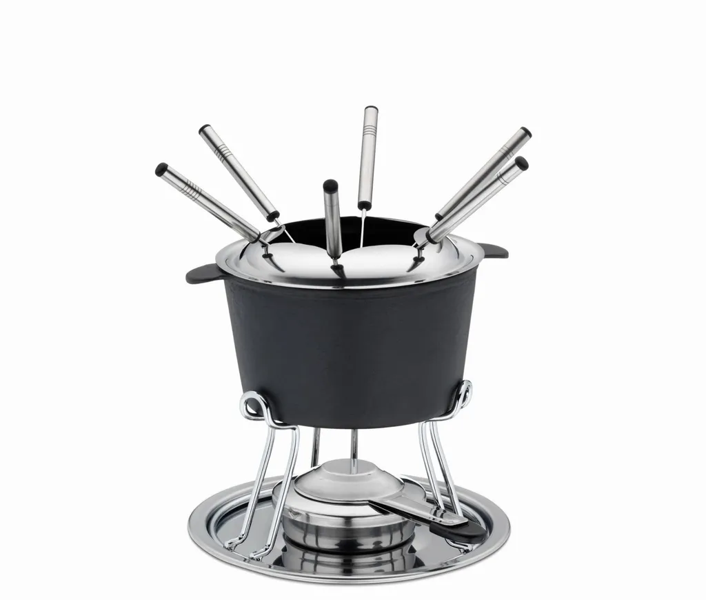 Kela Comore Fondue Set Ghisa 800ml - Accessorio Cucina Professionale