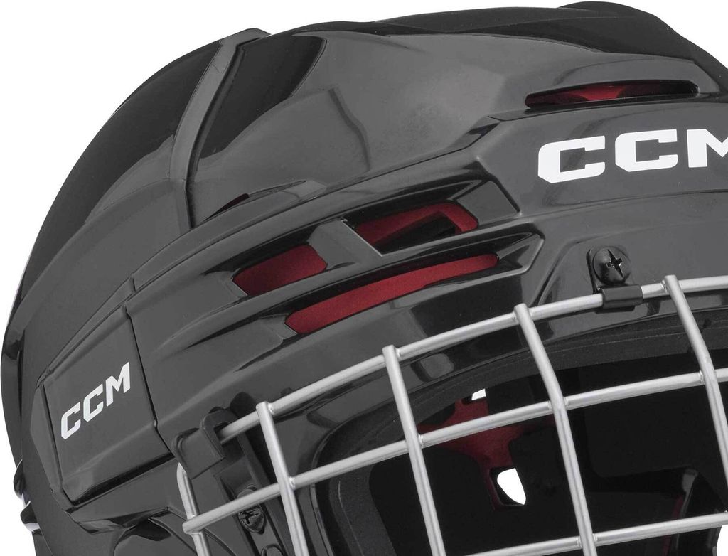 CCM Tacks 70 Hockeyhelm Senior – Mit Dual-Density-Liner & Verstellbarer FM70-Gesichtsmaske