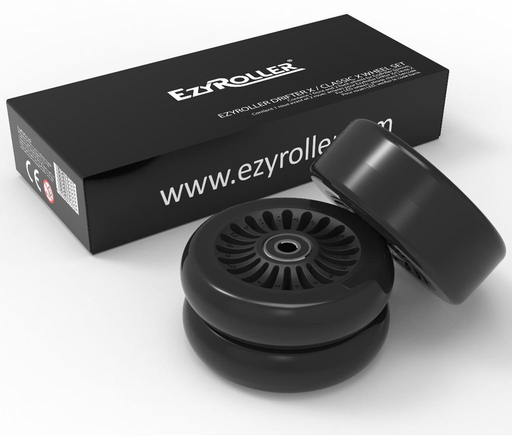 EzyRoller Classic X/Drifter X 3 in 1 Rollen Set (schwarz)