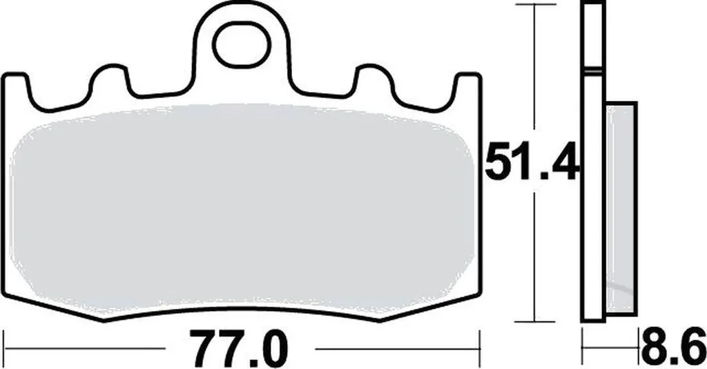 Freinage avant BMW K 1200 GT 2003-2008 : plaquettes TRW pour le voyage