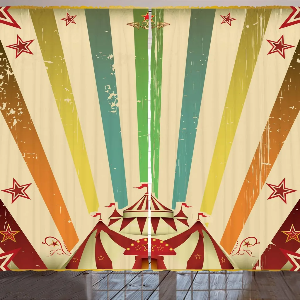 ARANDE Tenda Circo Vintage 280x260 cm | Arredo Tema Carnevale