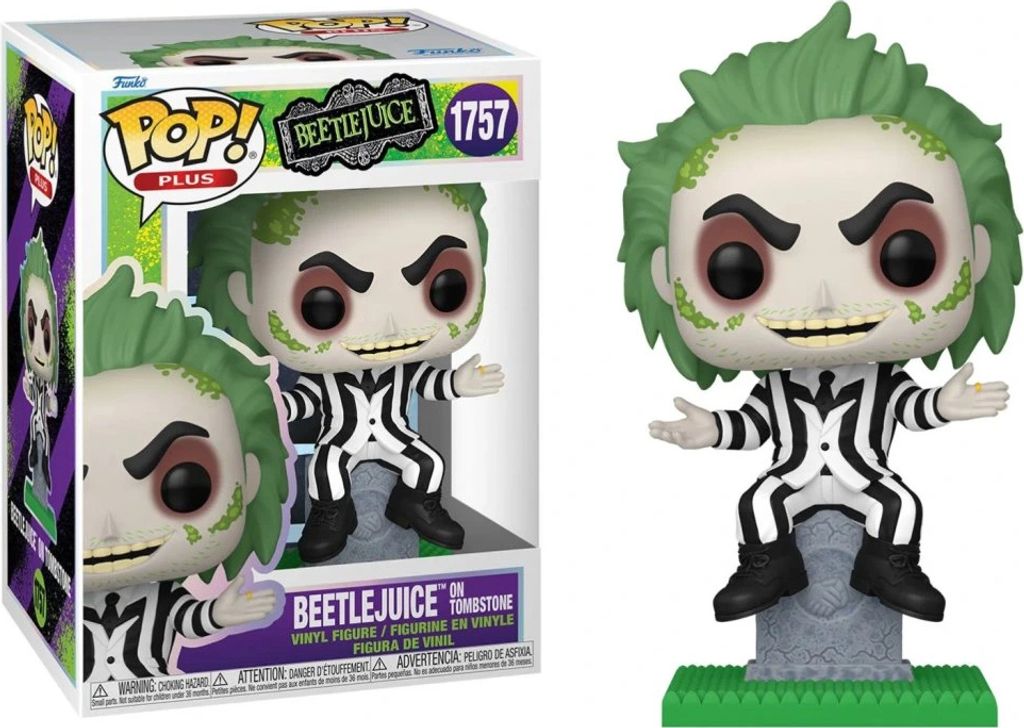 Funko Pop! Plus Beetlejuice Beetlejuice On Tombstone 1757 Obrázek produktu 