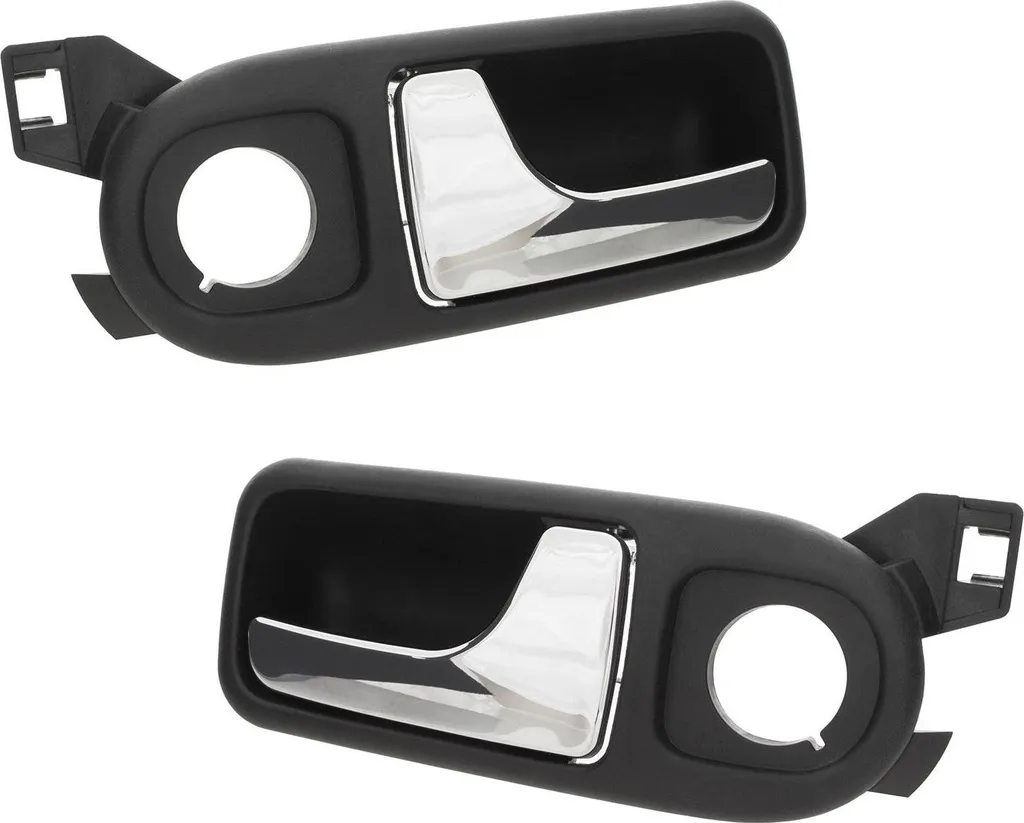 Lot de 2 poignées intérieures pour VW Lupo et Seat Arosa finition chrome