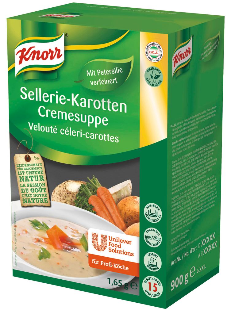 Knorr Sellerie-Karotten Cremesuppe Produktbild 