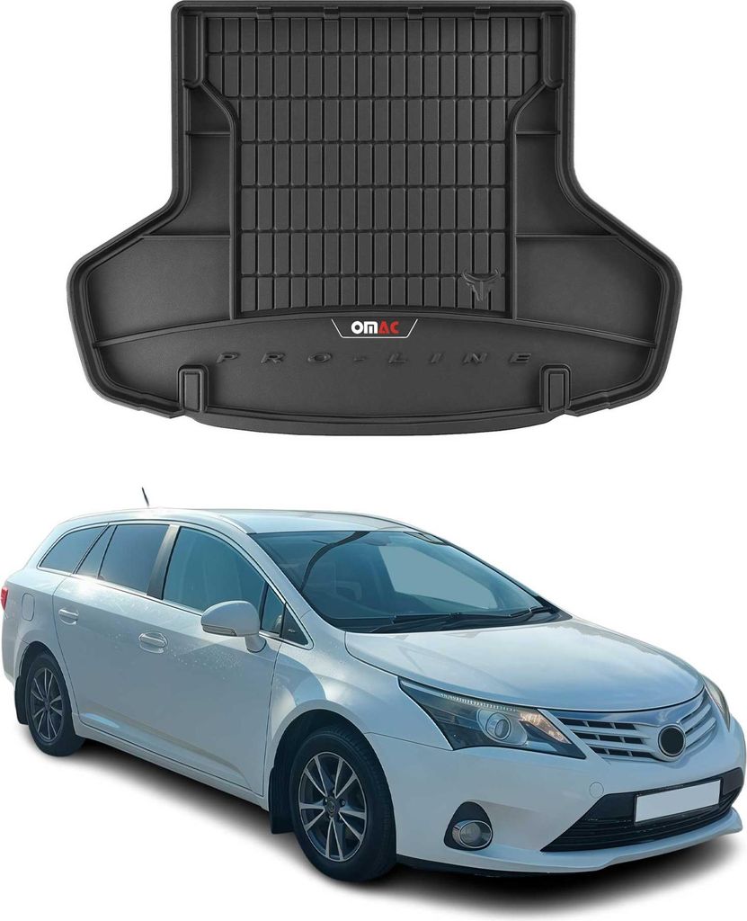 OMAC Gummi Kofferraumwanne für Toyota Avensis Touring Sport 2003-2009 TPE