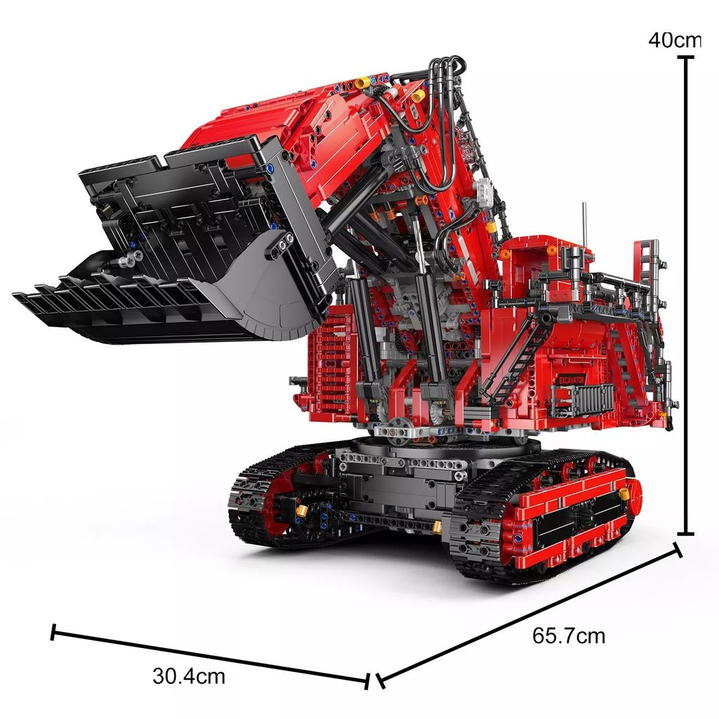 Mould King 23003 Technic ATV Moto Vigili Del Fuoco - Kit Costruzione Con Telecomando E App, Oltre 2100 Pezzi