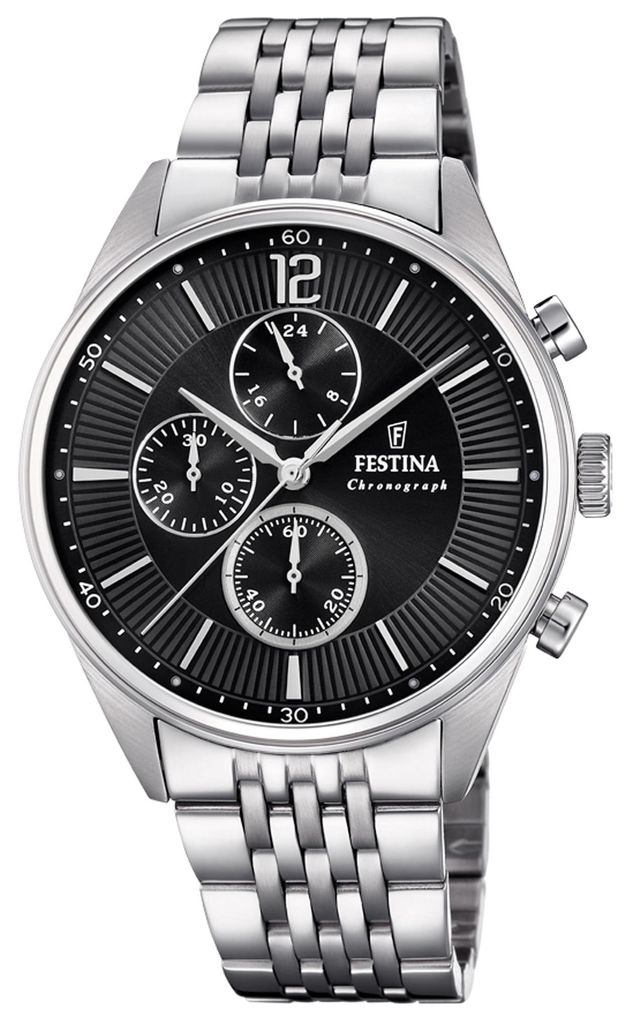 Festina Chronographe TIMELESS CHRONOGRAPH Black Image du produit 