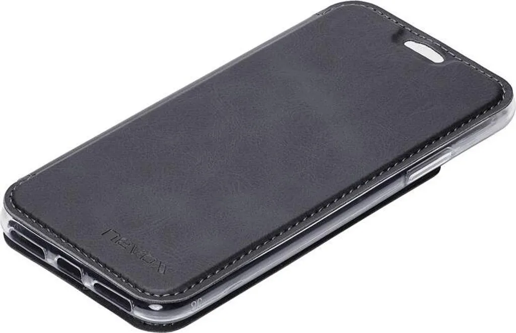 Nevox Vario Series Book Case per iPhone X / XS - Protezione in Basalto - 1