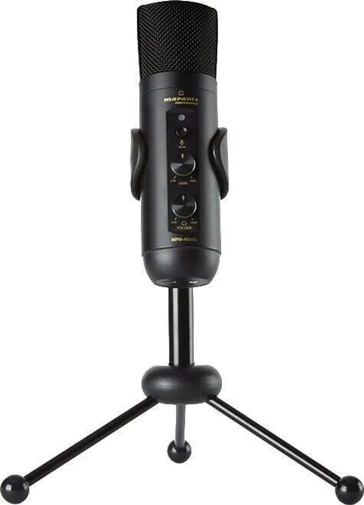 Microphone Marantz MPM 4000U USB idéal pour podcast, gaming et YouTube