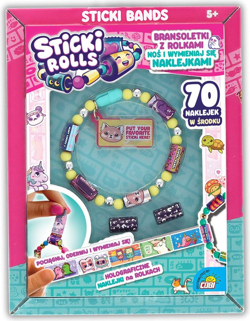 Bransoletka Sticki Rolls z naklejkami kolekcjonerskimi Obrázok produktu 