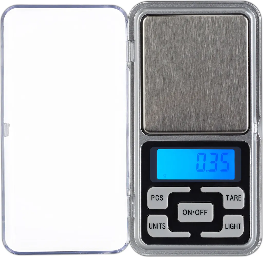 Relaxdays 10 x Balance de précision numérique Mini balance de poche 0,01g