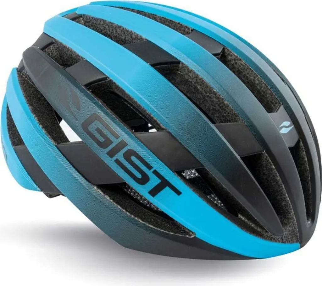 Casque Gist Revol Léger et Ventilé Bleu M - Protection Vélo Haute Densité
