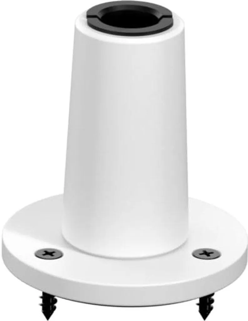 Support mural blanc pour bras de micro - Tablette de studio compacte