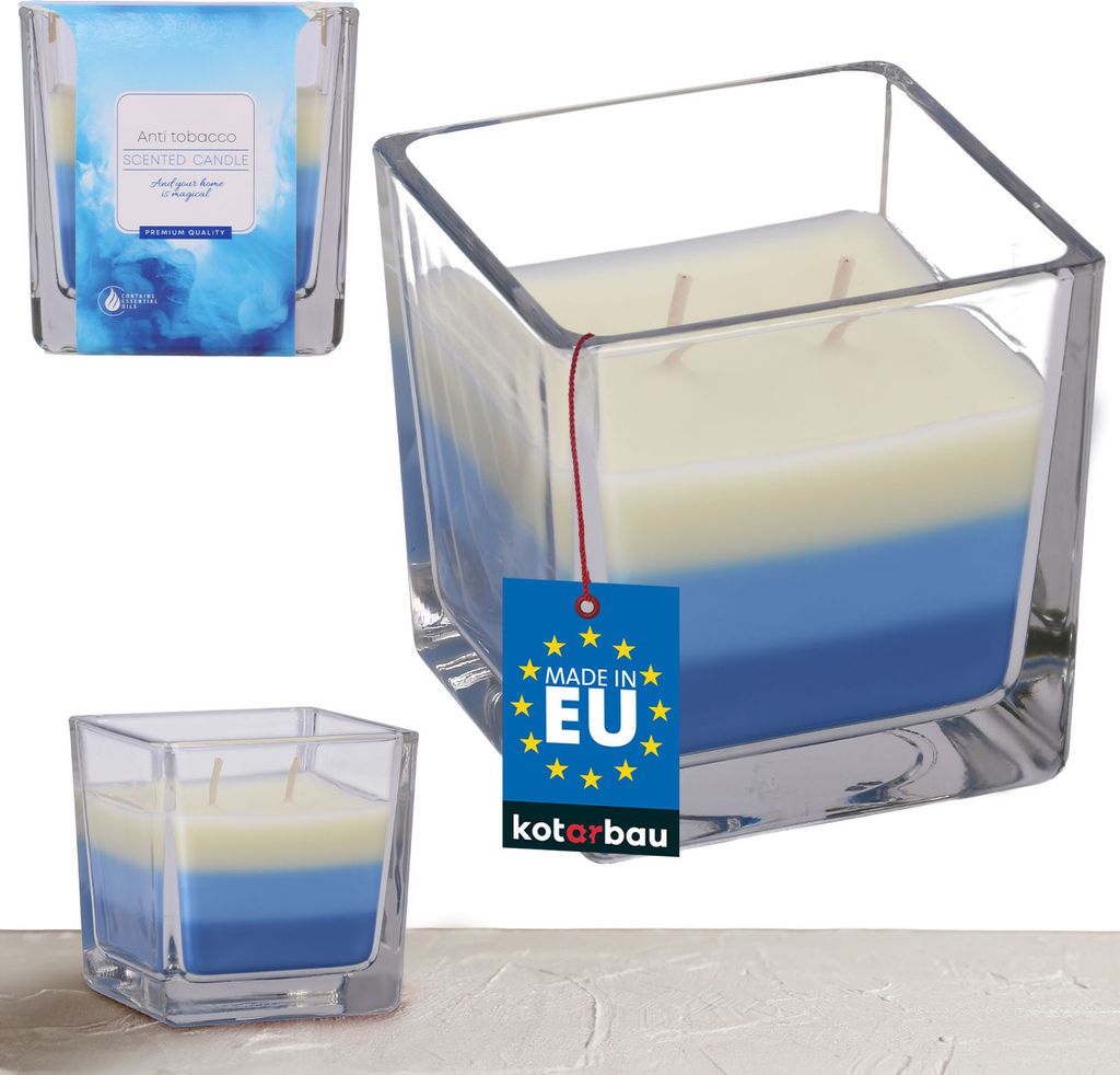 KOTARBAU® 2-Docht Duftkerze im Glas Zweidochtkerze Produktbild 