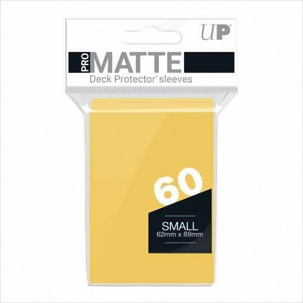 Ultra Pro - Yellow Pro-Matte Sleeves small (60) Produktbild 