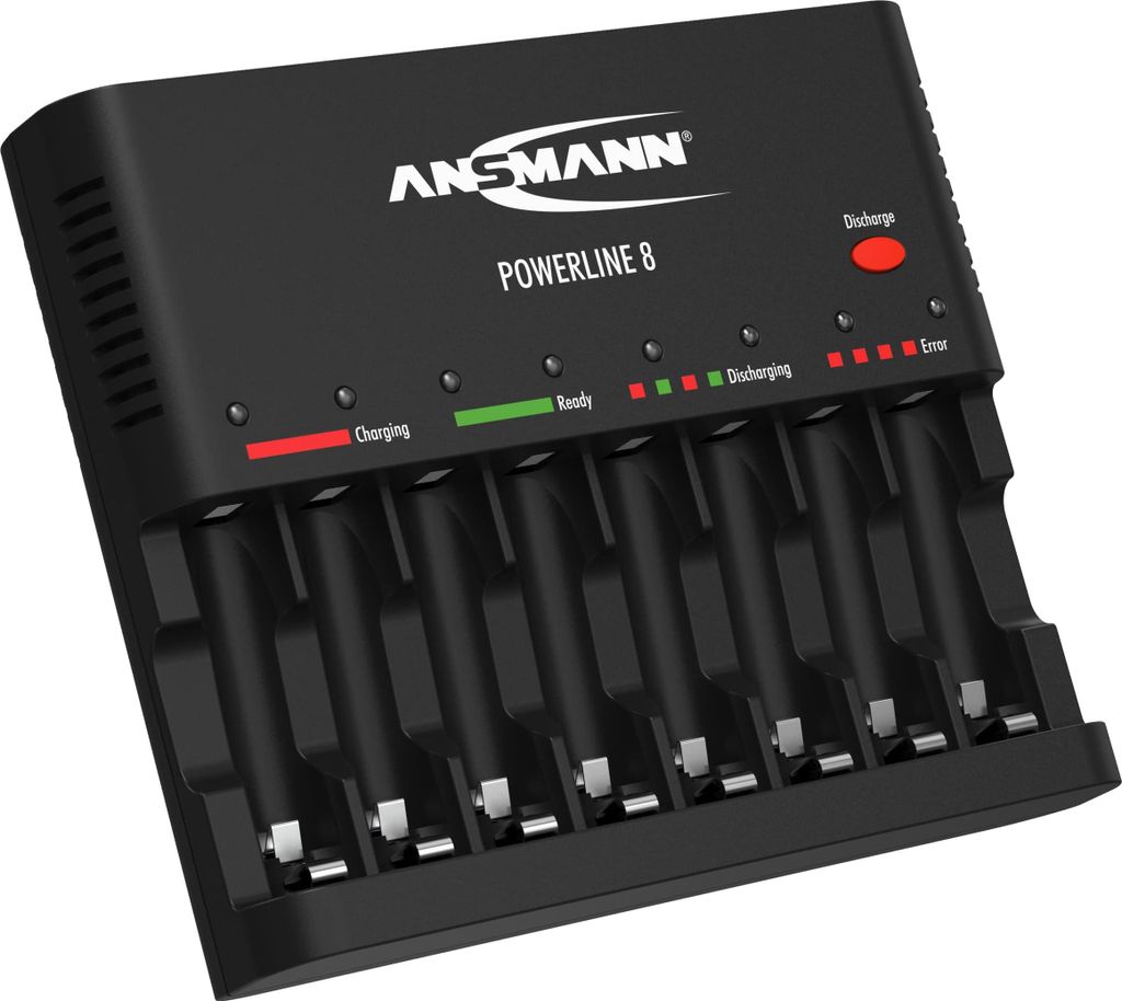Ansmann Powerline 8, Nickel-Cadmium (NiCd), Produktbild 