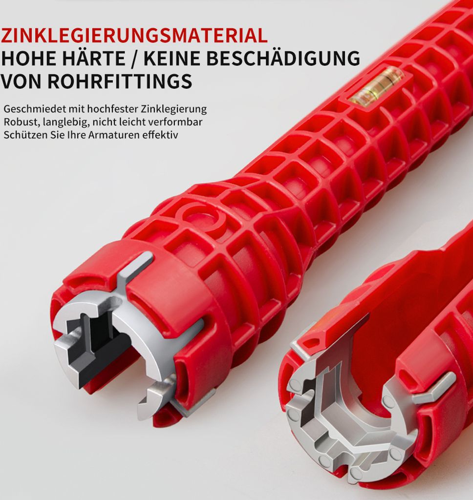 Reparatur Werkzeug Badezimmer Werkzeug – Multifunktional Für Waschbecken, Wasserhahn Montage Spülenschlüssel Installer
