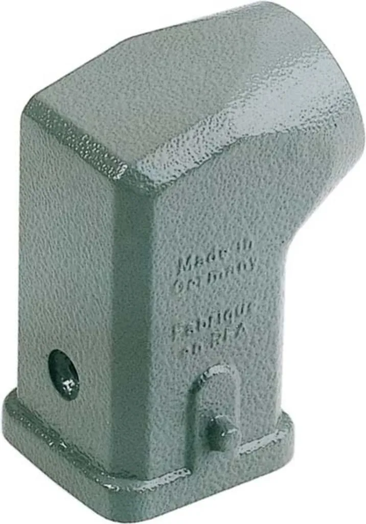 HARTING Han 3A Custodia a manicotto senza guarnizione incollata, 1xPG11 uscita cavo laterale, per 1 staffa (nella parte inferiore)
