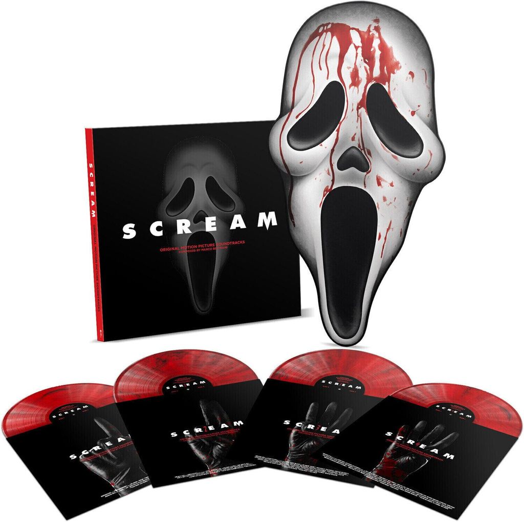 Marco Beltrami - Scream (Reissue) (Box Set) (Red with Black Smoke Coloured) (4 LP)