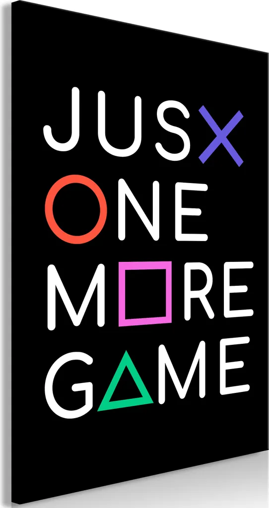 Poster 60x90 Solo un altro gioco | Quadro Gaming TNT Verticale