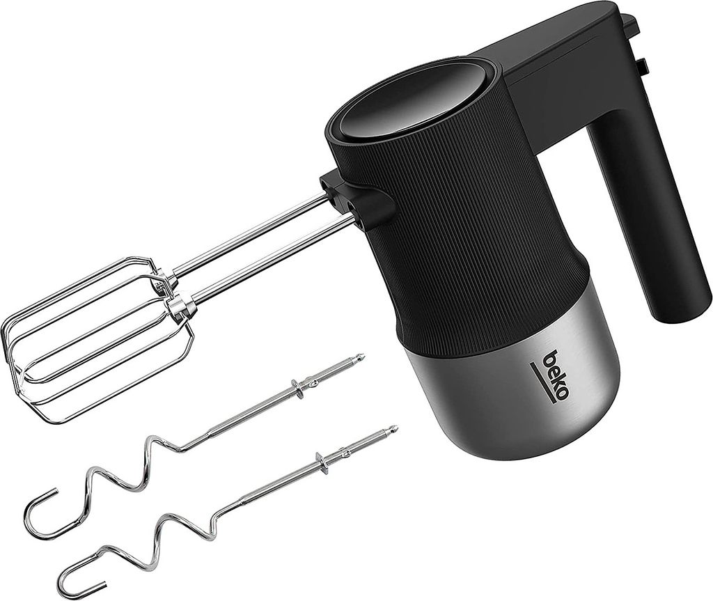 Beko HMM81504BX, Handmixer, Edelstahl, Mixen, Tasten, Produktbild 
