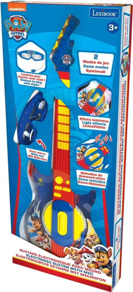 Jouet Guitare Électronique Pat’Patrouille pour Spectacle Enfant et Chant
