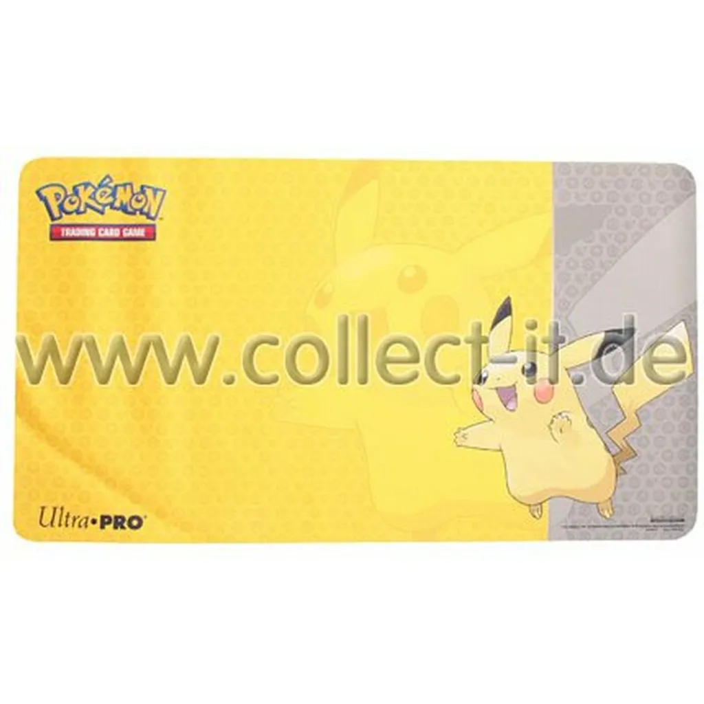 Tapis de jeu Pokémon Playmat Pikachu - Surface Premium Edition 60x35cm - 2