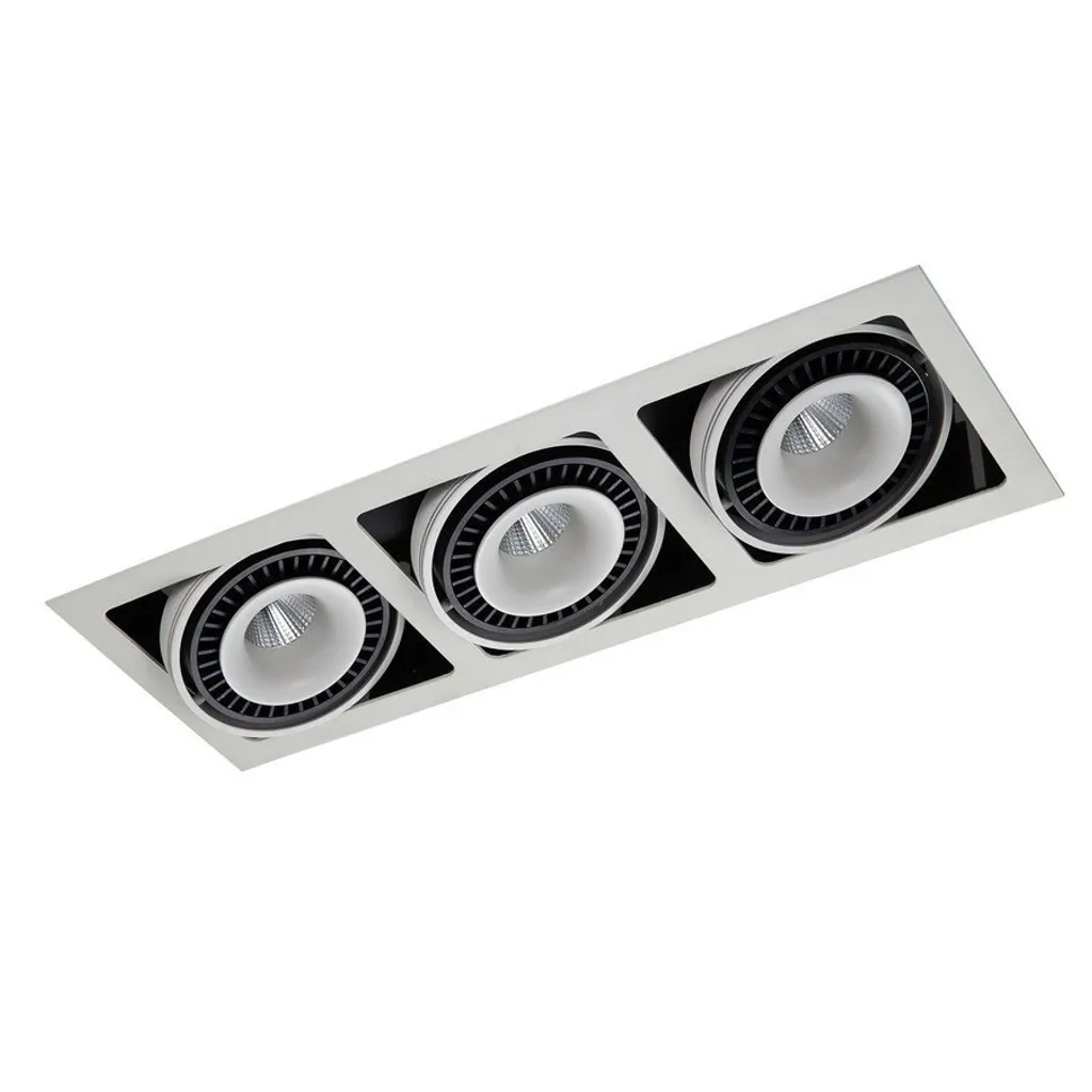 Luminaire LED encastré 5.4W blanc mobile Alesso Italux GL7116-3