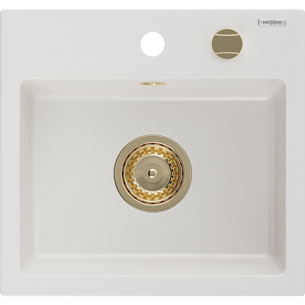 Mexen Milo granitový jednokomorový drez 435 x 410 mm, Obrázok produktu 