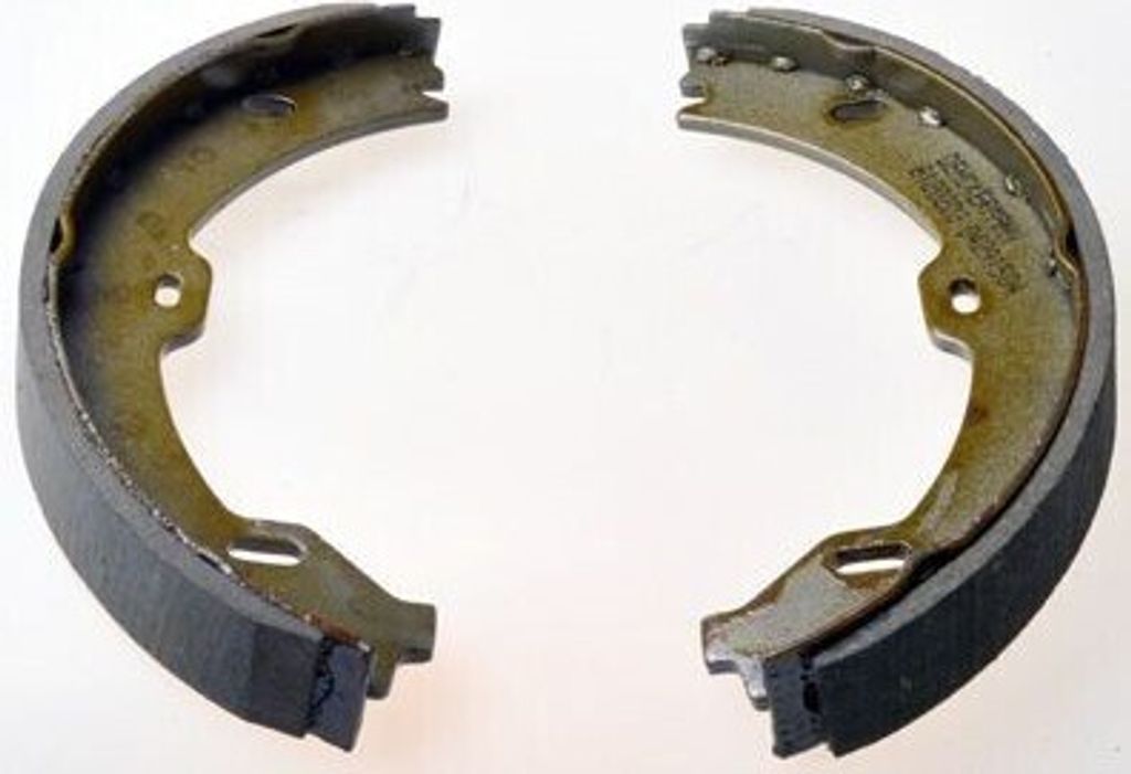 DENCKERMANN B120203 Handbremsbeläge passend für MERCEDES-BENZ E-Klasse Limousine (W211) Handbremse 180mm