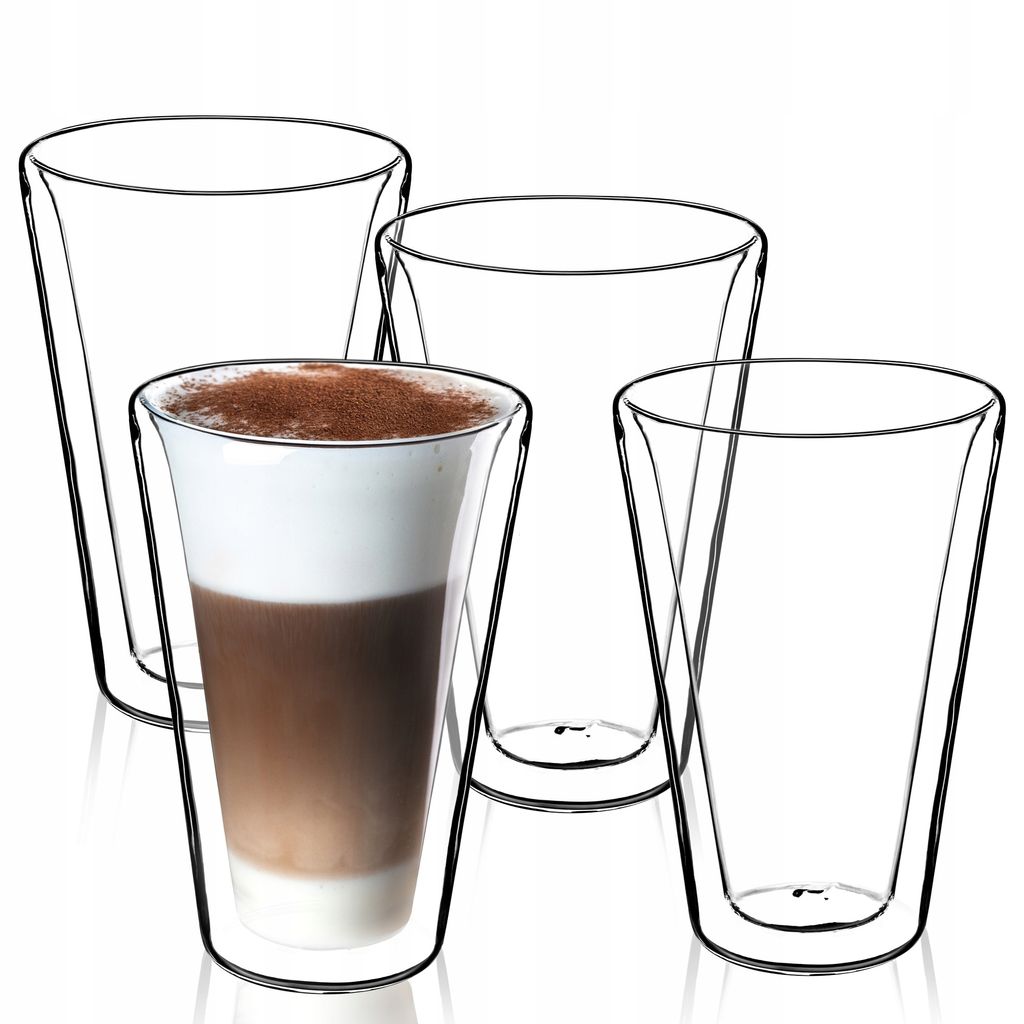 KADAX doppelwandige Glas Tasse "Haga", Thermogläser , Produktbild 