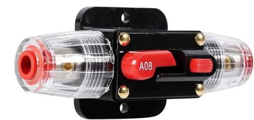 Disjoncteur 80A étanche 12V 24V : fini le remplacement de fusibles grillés