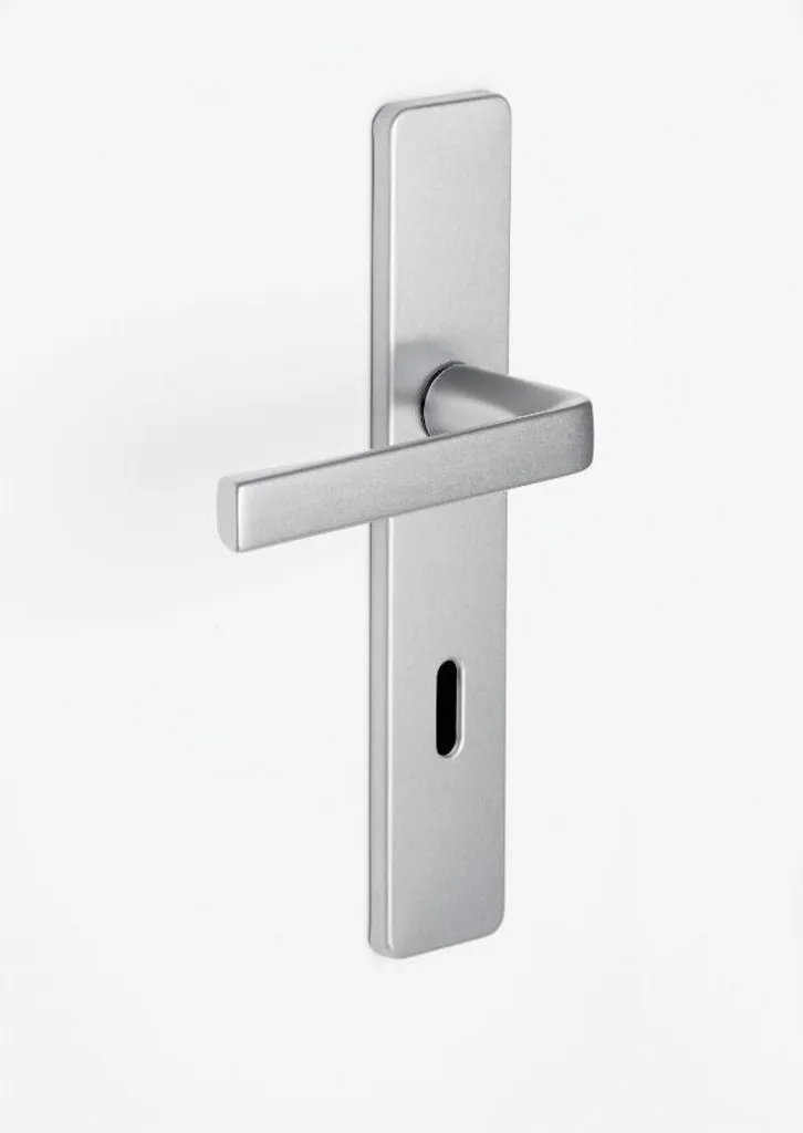 Rénover vos portes avec l'ensemble KAZA Argent Entraxe 195mm Clé L