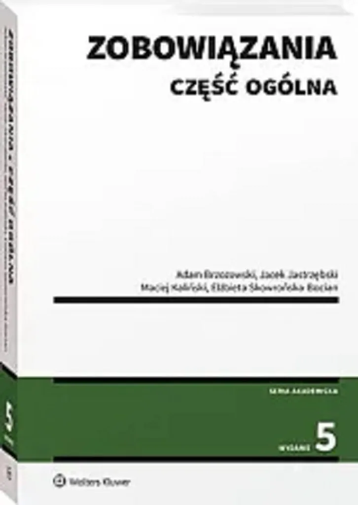 Obligations Partie Générale par Adam Brzozowski - Droit Polonais 5e éd