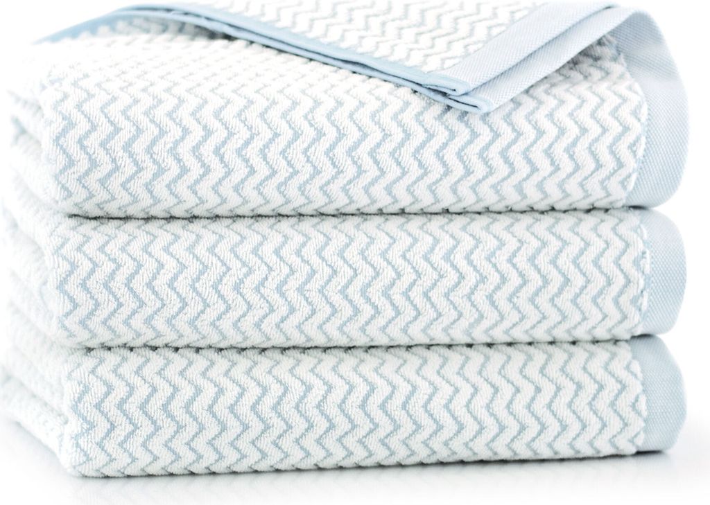 Handtuch - 100% Baumwolle - 500 g/m2 - 70x140 cm - Extra Saugfähig - Blau - hohe Grammatur - LAHTI