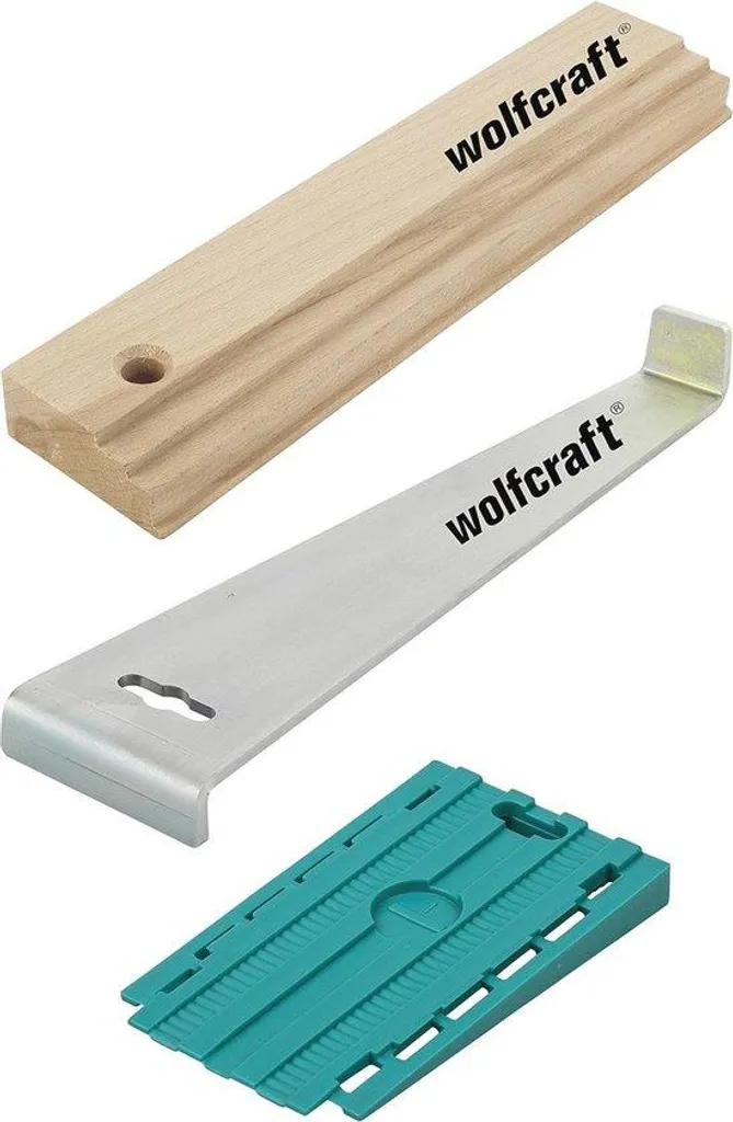 Kit de pose stratifié avec tire-lame renforcé et cales de serrage