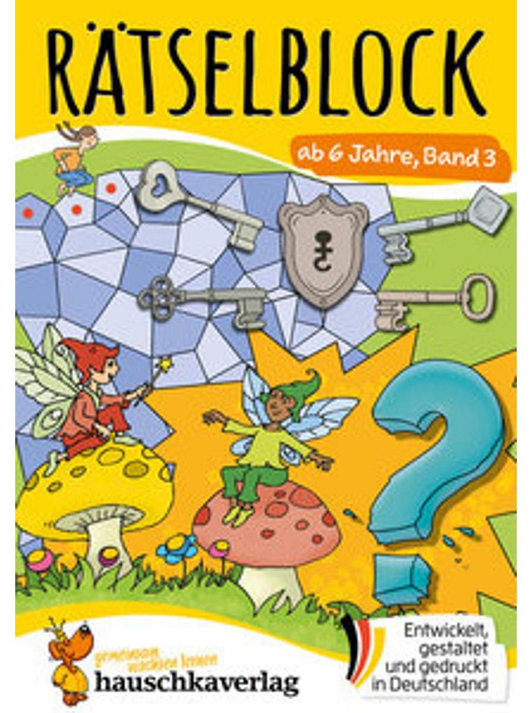 Rätselblock ab 6 Jahre - Band 3