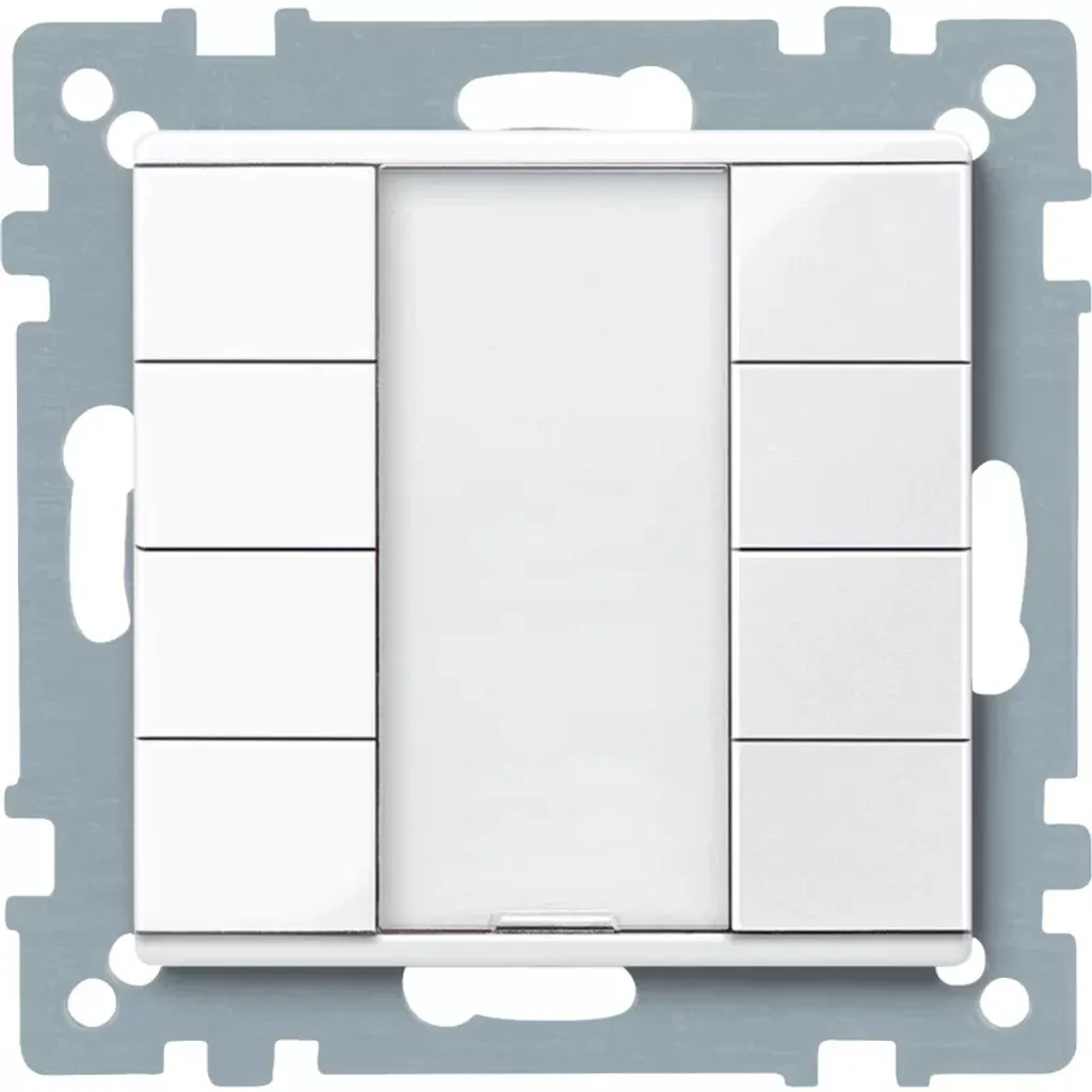 Commutateur Mural Blanc Merten 617425 - Appareillage Électrique Design
